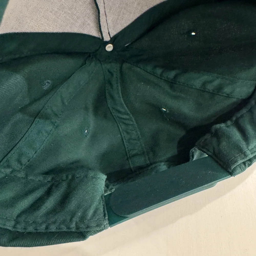 Denali National Park Alaska‎ Embroidered Rope Hat Green Adult One Size Snapback